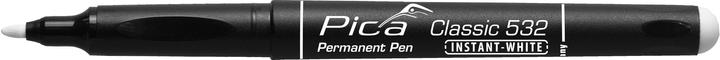 Produktbild Pica Permanentmarker INSTANT white, Rundsp 1-2mm / SB (Weiss, 2 mm)