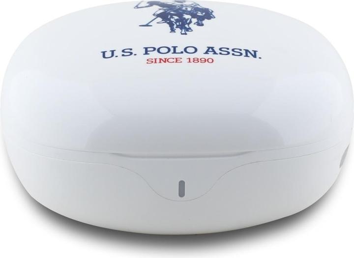 Actual product image U.S. Polo TWS US Polo DH Logo Bluetooth Headphones - White (Wireless)