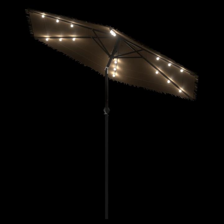Immagine prodotto VidaXL Ombrellone con LED e albero (2.23 m)
