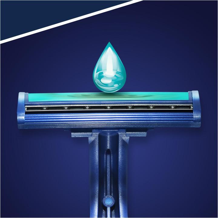 Actual product image Gillette Disposable razor Blue II Plus 5er