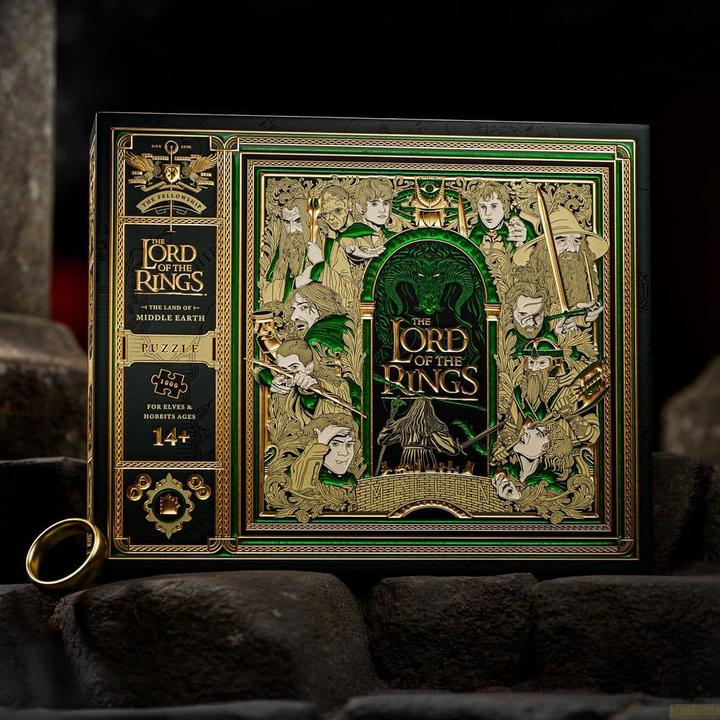 Theory11 Herr der Ringe Multi-Dimensionales Puzzle (1000 Teile) (1000 pieces)