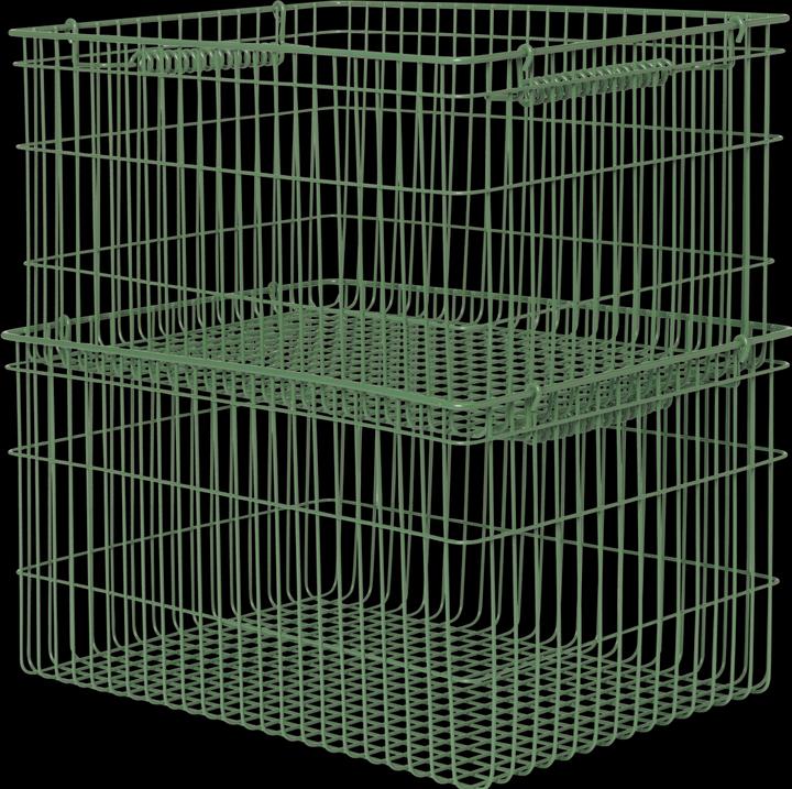 Ferm Living Cala Stackable Baskets (1 x, 36 x 26 x 20 cm)