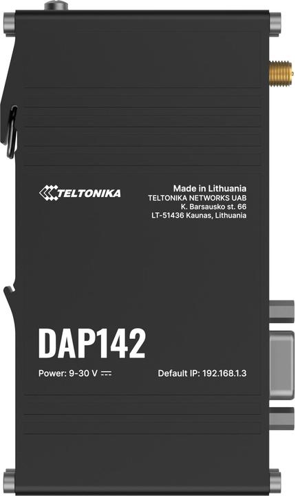 Actual product image Teltonika DAP142 din rail mount