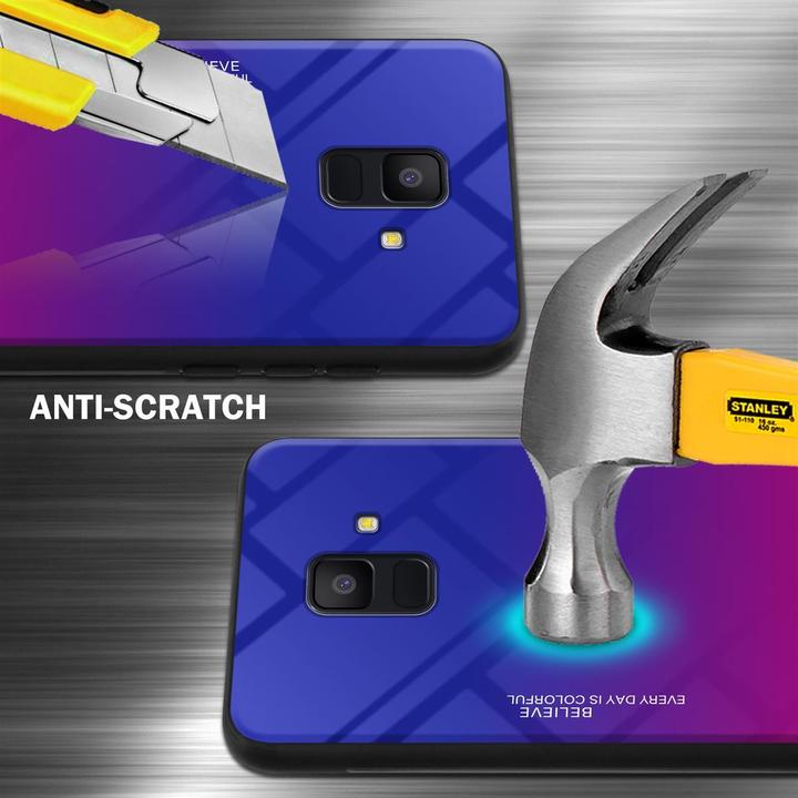 Immagine prodotto Cadorabo Copertura in vetro TPU 2 colori (Samsung Galaxy J6 (2018))