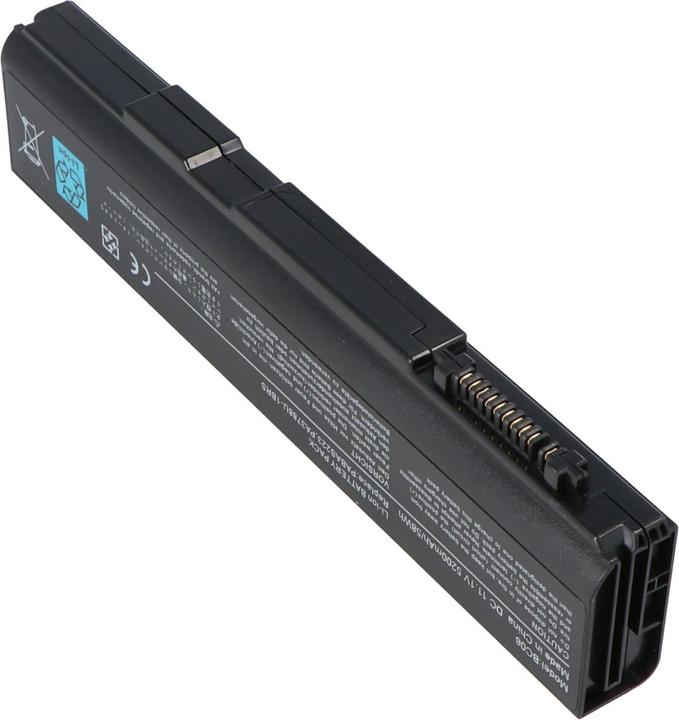 Image du produit Toshiba Batterie PA3788U-1BRS, PABAS223, PA3788, PA3788U1BRS, Dynabook, Tecra A11, M11, S11 (6 cellules, 5200 mAh)