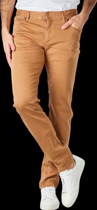Alberto Coloured Pipe Jeans Regular Fit Brown