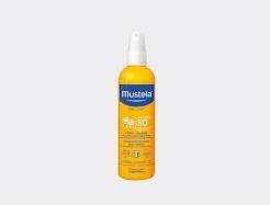 Image du produit Mustela Solaire spray solaire SPF 50 spray (Spray solaire, SPF 50, 200 ml, 235 g)