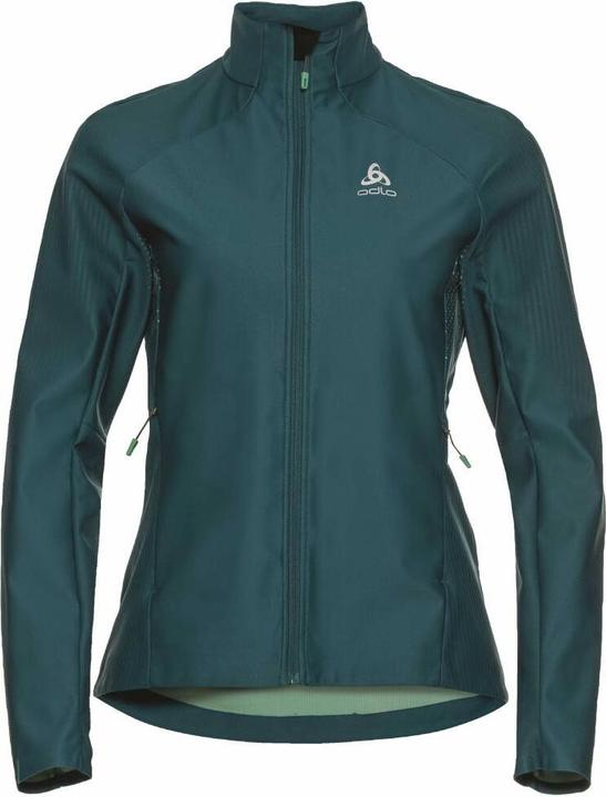 Odlo Jacket Zeroweight Futureknit submerged malachite (S)
