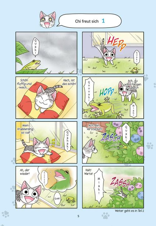 Produktbild Süsse Katze Chi: Chi's Sweet Adventures 4 (Deutsch, Konami Kanata, Kinoko Natsume, 2021)