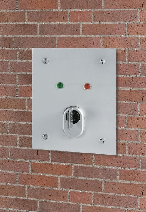 Actual product image Abus UP key switch