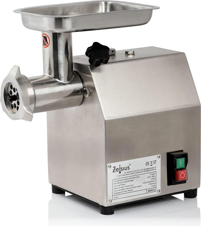 Produktbild Zelsius Profi Fleischwolf