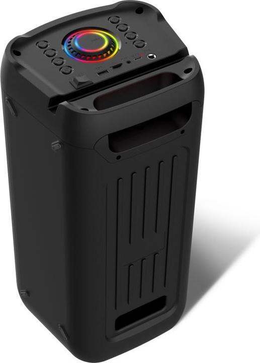 Immagine prodotto Connect IT Hyperbass BEAT+ riproduttore bluetooth per feste, 2x30W, BT, USB, MicroSD, microfono, DO, ČERNÝ (10 h, Porta USB)