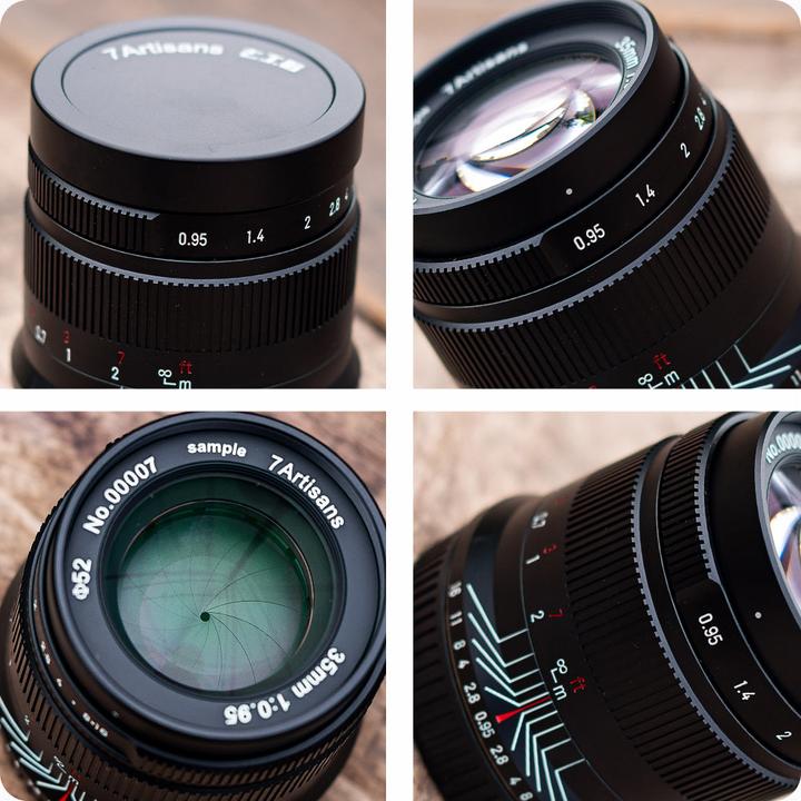 Immagine prodotto 7artisans 35mm F/1.4 Sony E (Sony E, Full-frame)