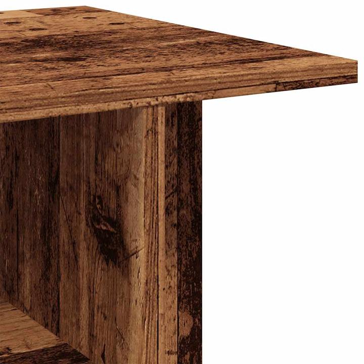Immagine prodotto VidaXL TV Regal TV Schrank Lowboard Fernsehtisch mit Rollen Altholz-Optik (80 x 40 x 45 cm)