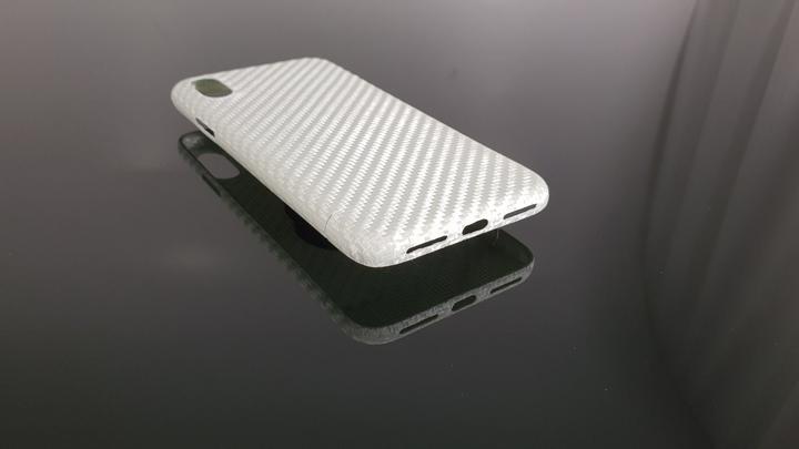 Produktbild Nevox Carbon Cover Perlmutt (Apple iPhone XS)