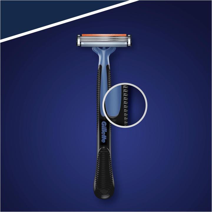 Actual product image Gillette Disposable razor Blue 3 Smooth 8s