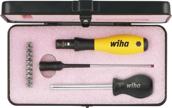 Wiha DrehmomentSchraubendreher Set TorqueVario S ESD (1/4", 0.40 Nm, 1 Nm)