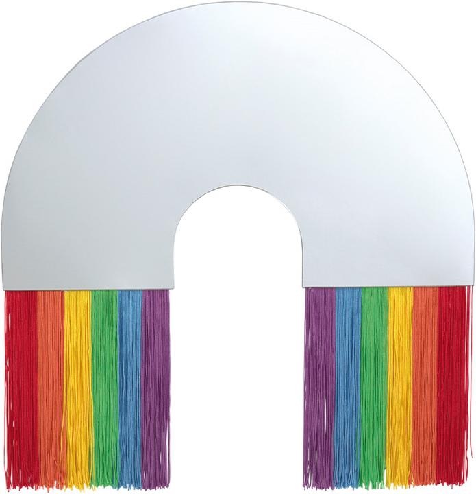 Image du produit Doiy Rainbow Wall Mirror (50 x 48 cm)