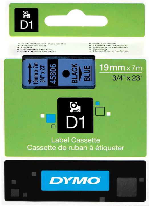 Produktbild Dymo S0720860 Standardband (1.90 cm, Blau)