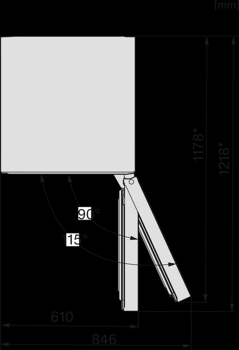 Actual product image Miele KFN 4393 DD (359 l)