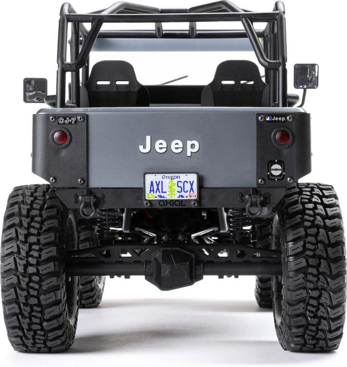 Actual product image Axial Scale Crawler SCX10 III Jeep CJ-7 Grey, ARTR, 1:10 (ARR Almost Ready to Run)
