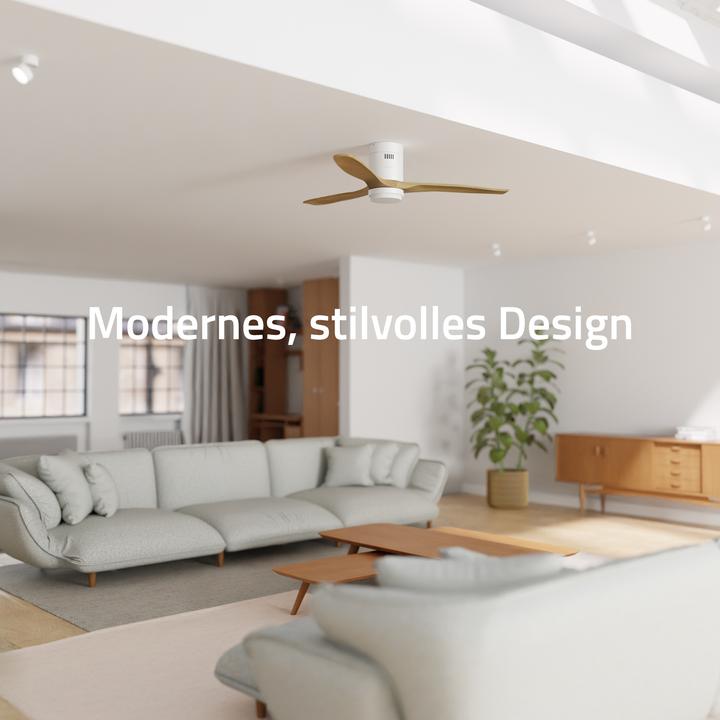 Actual product image Hombli Deckenventilator mit Licht (43 dB)