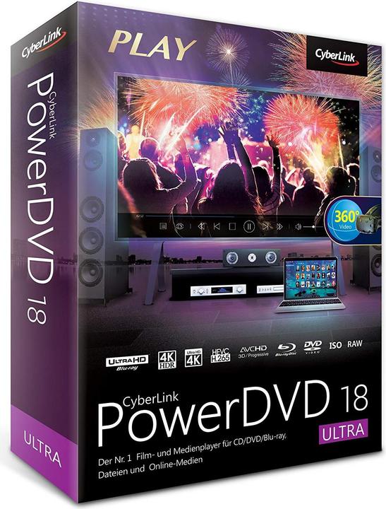 Produktbild CyberLink PowerDVD 18 Ultra
