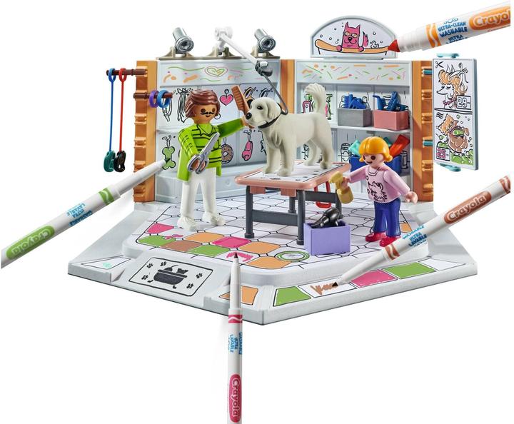 Produktbild Playmobil Hundesalon (71514, Playmobil Color)