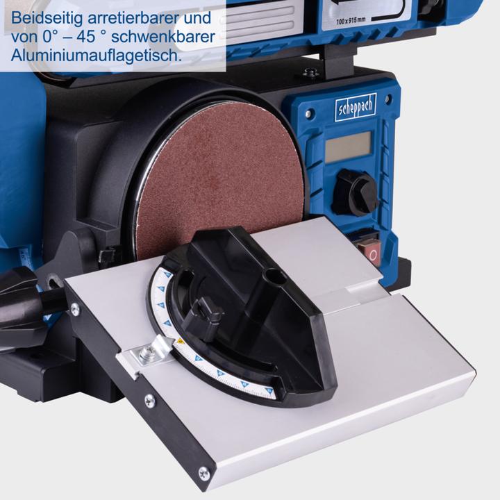 Produktbild Scheppach BTS900 (Tellerschleifer, Bandschleifer, 400 W)