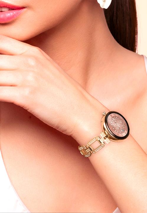 Image du produit Techmade Montre intelligente Lyra Grande Gold Rose (36 mm)