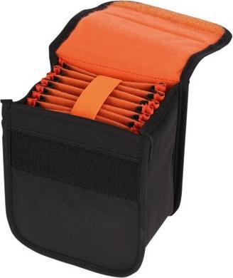 Immagine prodotto Kalahari SWAVE S-70 Nero, arancione Custodia per filtri per macchine fotografiche (Borsa a tracolla per fotocamera)