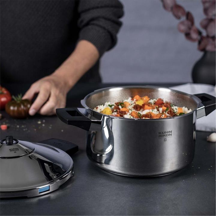 Actual product image Kuhn Rikon Duromatic (22 cm, Steam cooker, Stainless steel)