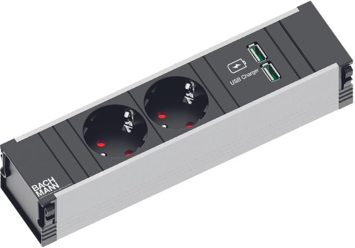 Image du produit Bachmann Multiprise CONI, 3x T13, 1x USB court (3 x, Type 13, 0.30 m)