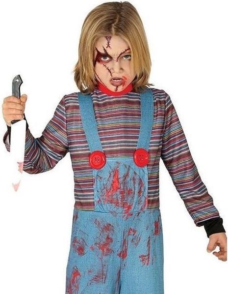 Produktbild Fiesta Chuck Mörderpuppen Kostüm für Kinder (5, 6)