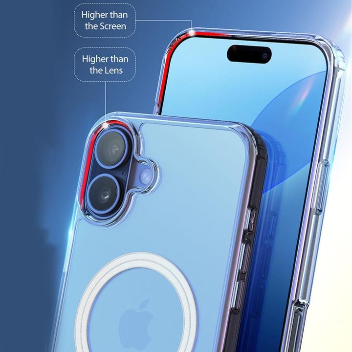 Produktbild PhoneLook Hülle Gummi transparent TPU Silikon (Apple iPhone 16 Plus)