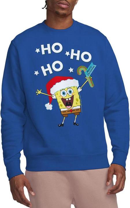 Immagine prodotto Spongebob Squarepants Ho Ho Ho Merry Christmas! Felpa Adulto Unisex (XXL)