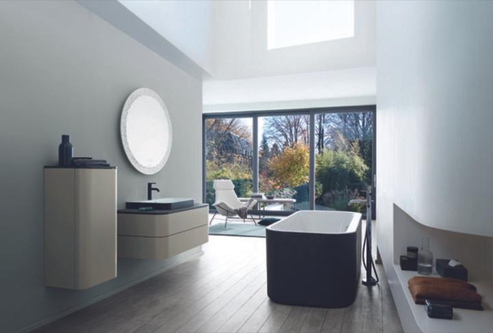 Image du produit Duravit Panneau de console HAPPY D.2 PLUS 16x1000x550mm m 1 encoche blanc brillant