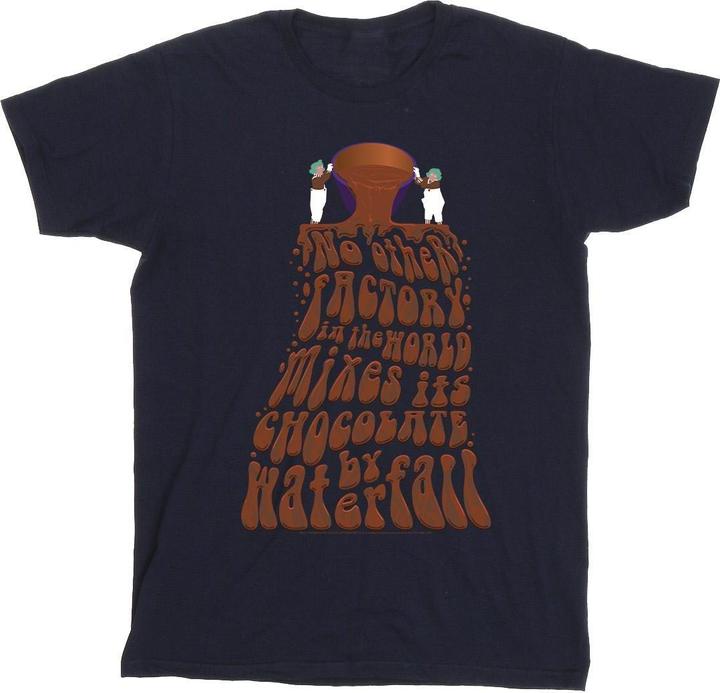 Willy Wonka & the Chocolate Factory Chocolate Waterfall TShirt Mädchen