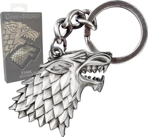 Actual product image Noble Collection Game of Thrones: Stark keyring