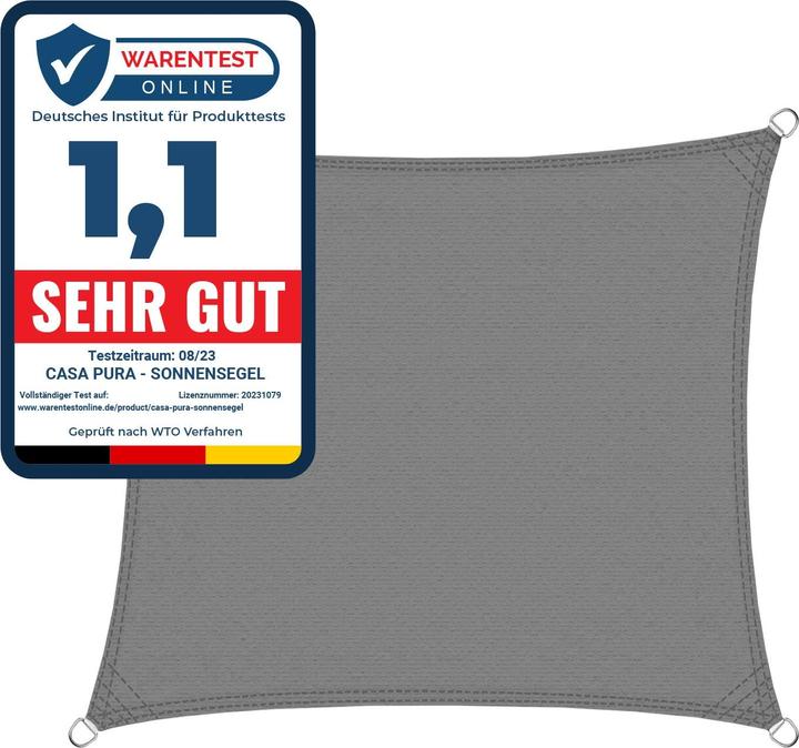 Image du produit Casa Pura Sonnensegel (3 x 3 m)
