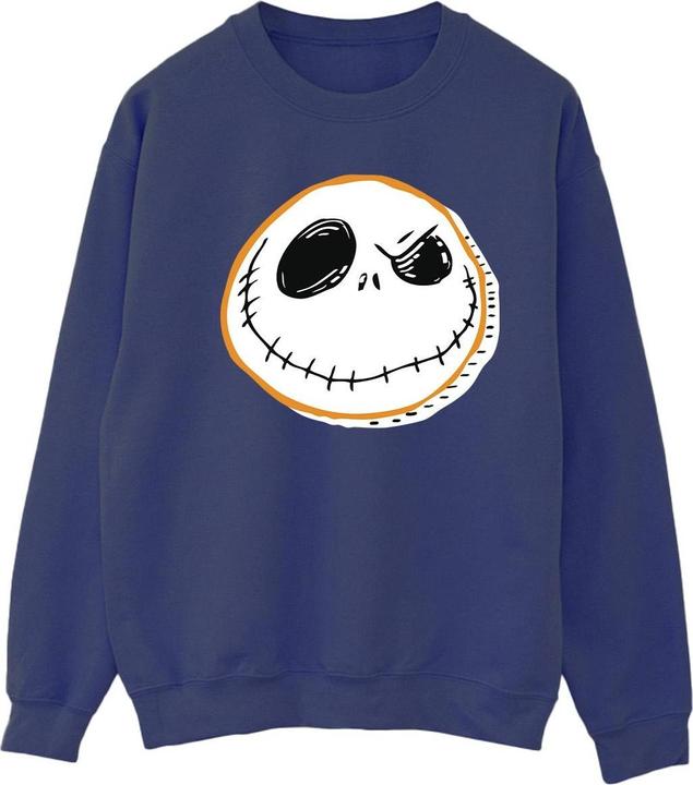 Disney The Nightmare Before Christmas Jack Face Sweatshirt (L)