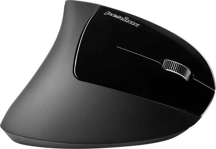 Produktbild Perixx PERIMICE-813, ergonomische Multi-Device Maus, schnurlos, schwarz (Kabellos)