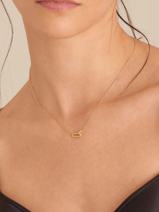 Immagine prodotto Ania Haie Collana Glam Interlock in argento 925 (Argento 925, 43 cm)