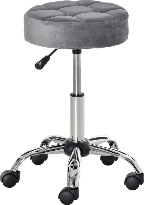 Image du produit Homcom Tabouret de salon réglable en hauteur
