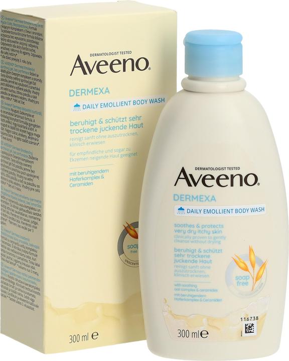Produktbild Aveeno Dermexa Emollien Duschge Fl 300ml (300 ml)