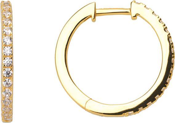 Xenox Gold Creolen (Silber 925)