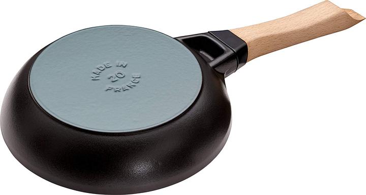 Actual product image Staub Frying pan with wooden handle (20 cm, Frying pan, Cast iron)