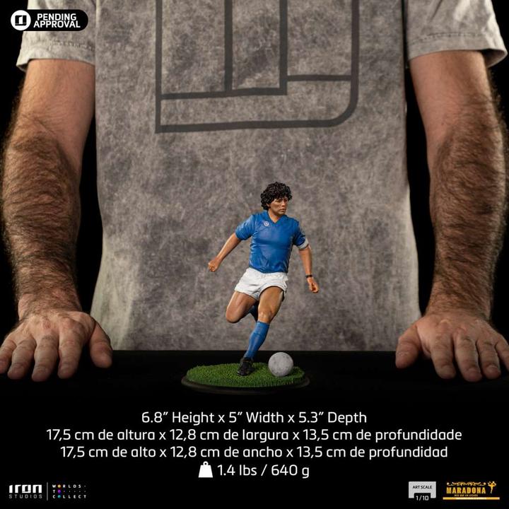Actual product image Iron Studios Diego Armando Maradona