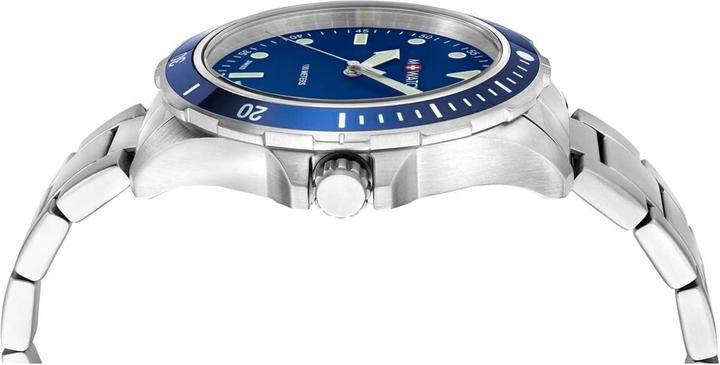 Produktbild M Watch Mondaine Aqua Steel (Analoguhr, Swiss Made, 42 mm)
