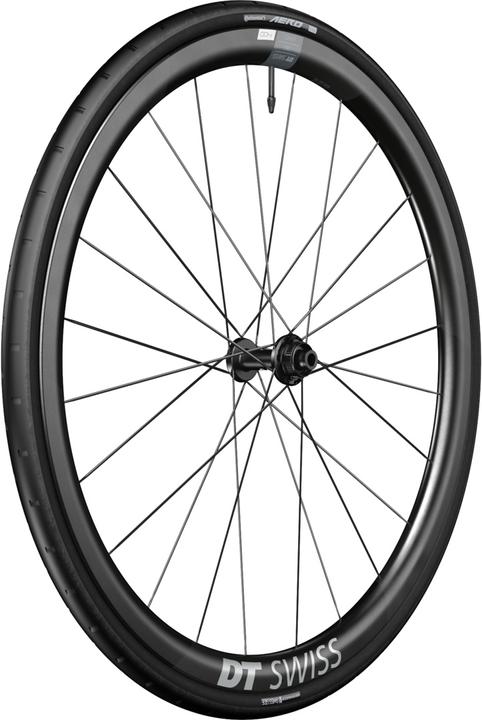 Actual product image DT Swiss DT ERC 1400 DICUT wheel 700c CL 35 100/12 WTS (Front wheel, 28")
